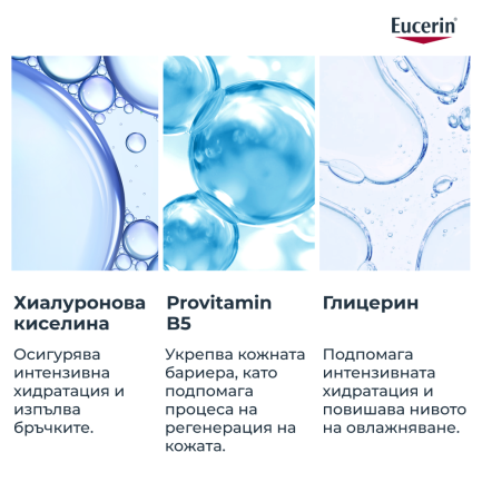 Eucerin Hyaluron-Filler Ултралек хидратиращ нощен крем 50 ml