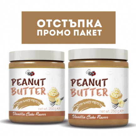 Pure Nutrition - Peanut Butter With Whey Protein - 2 Бр По 250 G