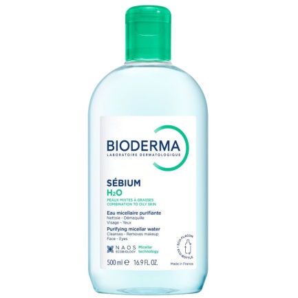 Bioderma Sebium Н2О мицеларен разтвор за мазна кожа 500 ml