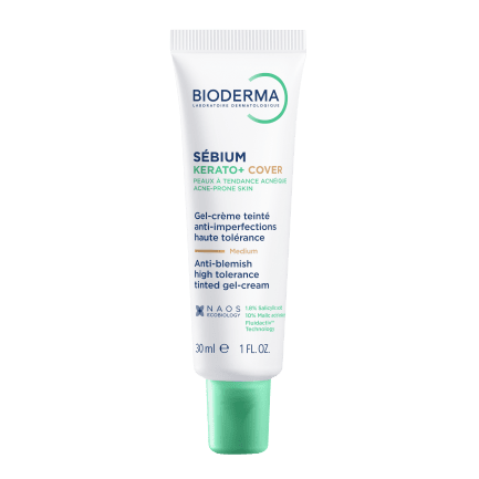 Bioderma Sebium Kerato+ Cover Тониран крем 30 ml