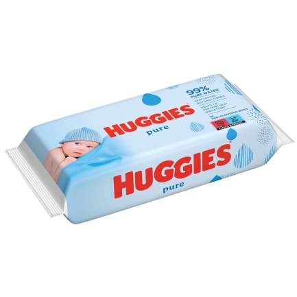 Huggies AllOverClean Влажни Кърпи х56 броя