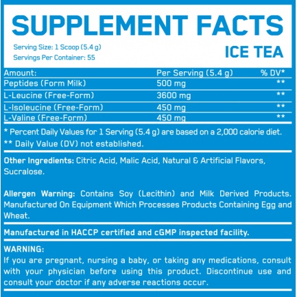 BCAA 8:1:1 Sour Apple Punch