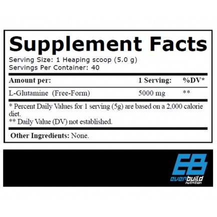 Glutamine 5000 / 200g.