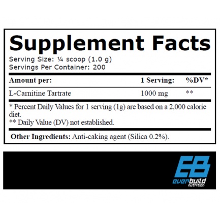 L-Carnitine Tartrate 1000 / 200 Serv.