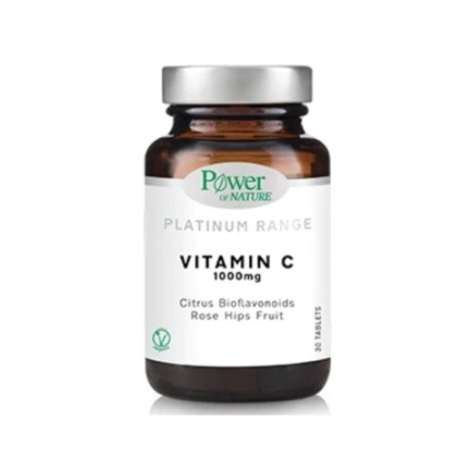 Power of Nature Витамин C 1000 mg x30 таблетки