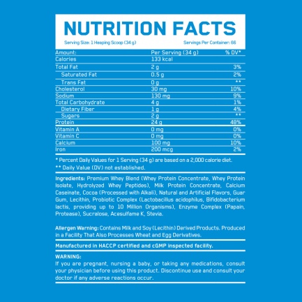 Ultra Premium Whey Protein Build French vanilla