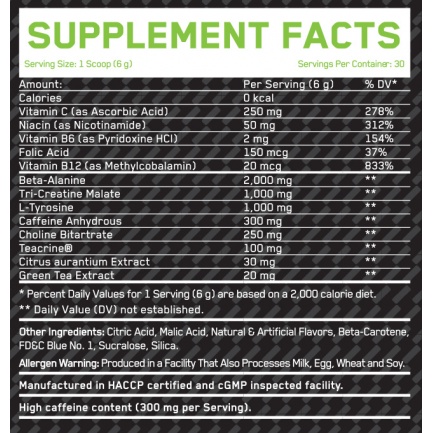 NUKE – Pre-workout Apple Juice