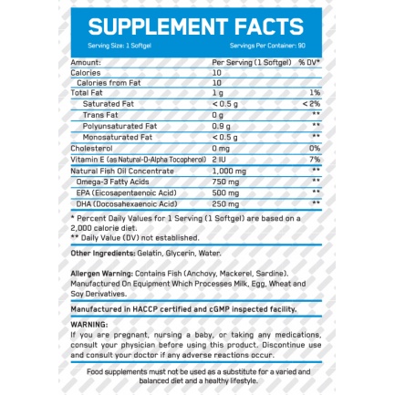 Ultra Omega-3 / 90 Softgels