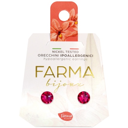 FARMA BIJOUX Обици Xirius плосък 6,33 mm ВЕ 58С38