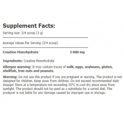 Creatine Monohydrate Powder