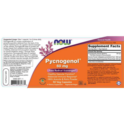 Pycnogenol 60 mg