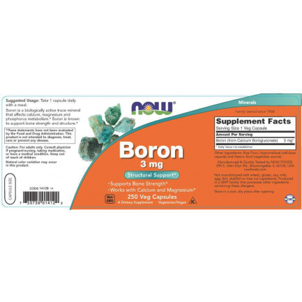 Boron 3 mg