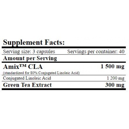 CLA 1200 + Green Tea 120 Caps.
