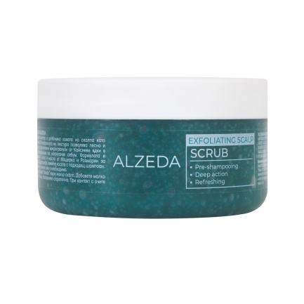 Alzeda Ексфолиращ скраб за мазен скалп 250 ml