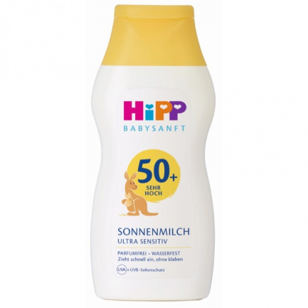 HiPP SPF50 Babysanft Слънцезащитно мляко 200 ml