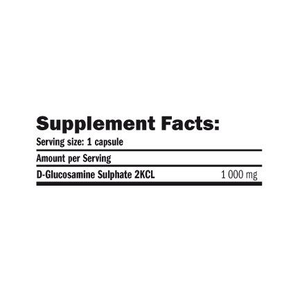Osteo Glucosamine 1000mg. / 90 Caps.
