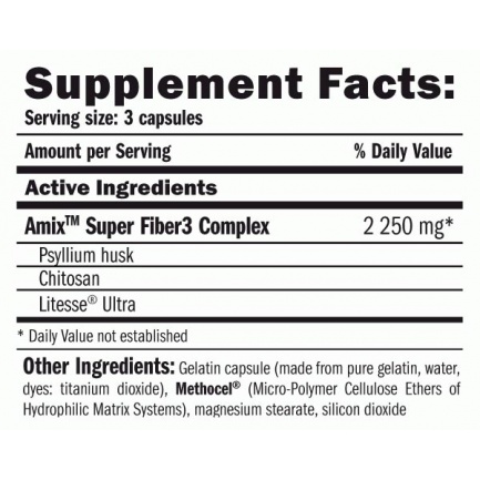 Super Fiber3 Plus 90 Caps.