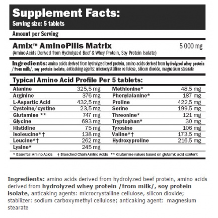 Amino Pills 330 Tabs.
