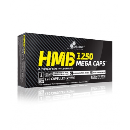 HMB Mega Caps 1250 mg. / 120 Caps.
