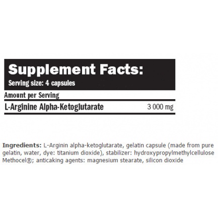 Nitric Oxide 750mg. / 360 Caps.