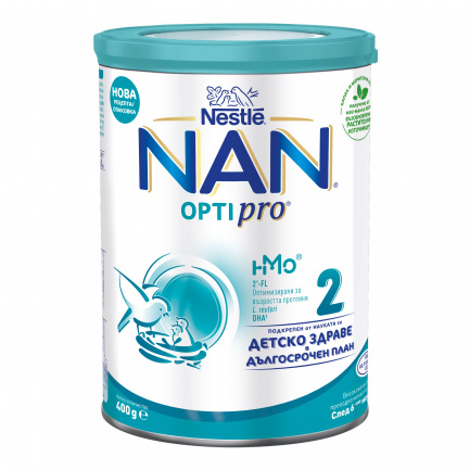 Nestle Nan 2 Optipro Адаптирано мляко 400 g