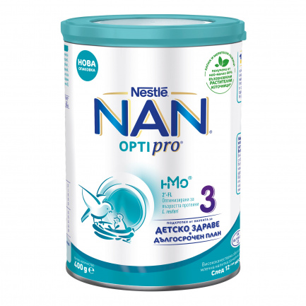 Nestle Nan 3 Optipro Адаптирано мляко 400 g