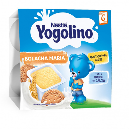 Nestle Yogolino Млечен десерт с бисквита 100 g x4 броя