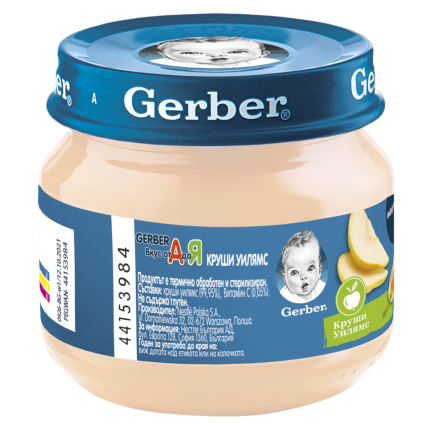Nestle Gerber Пюре от круши 80 g