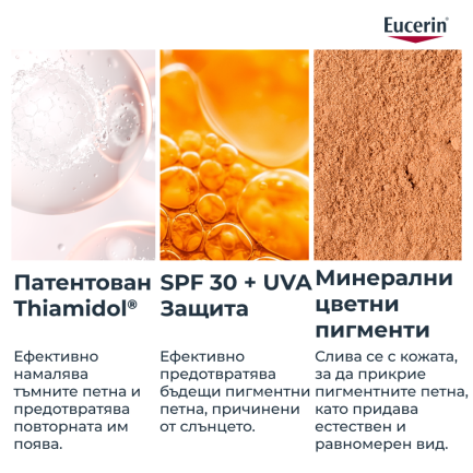 Eucerin Anti-Pigment SPF30 Дневен крем против тъмни петна - тъмен 50 ml