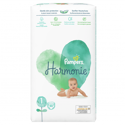 Pampers Active Baby пелени 1 Новородено х43 броя