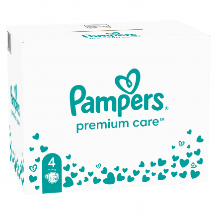 Pampers Premium Care MSB пелени 4 Макси x174 броя