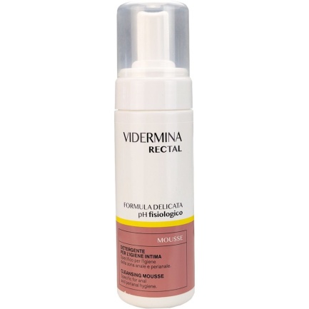 Vidermina Почистващa пяна при хемороиди и аноректални проблеми 165 ml