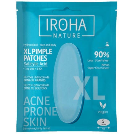 IROHA Nature XL SOS Лепенки за пъпки х5 броя