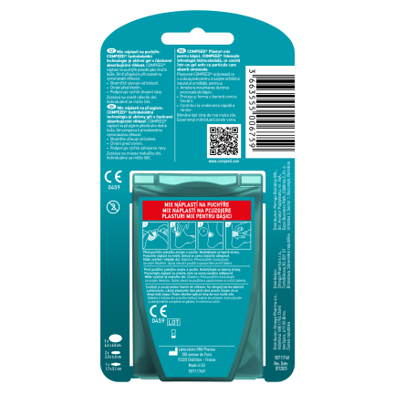 COMPEED Пластир за мехури - Различни размери х5 броя