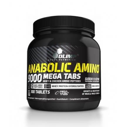 Anabolic Amino Mega Tabs 9000 / 300 Tabs.