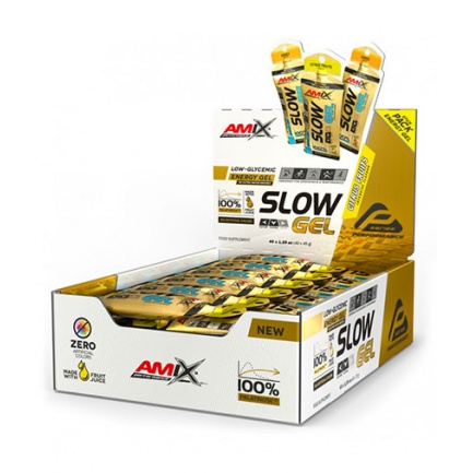 SLOW Palatinose™ Gel Box / 40x45g Citrus Fruits