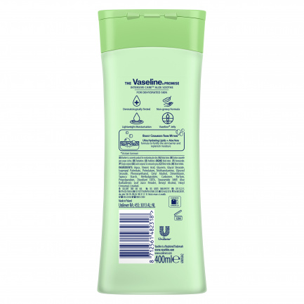 Vaseline Aloe Soothe Лосион за тяло 400 ml