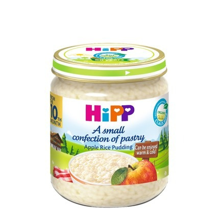 Hipp 5110 Био десерт мляко с ориз и ябълка 200 гр