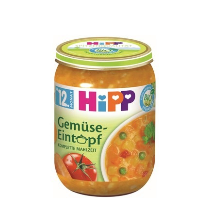 Hipp 8627 Био пюре зеленчукова яхния 250 гр