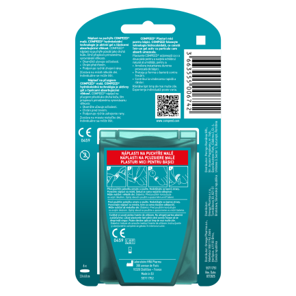 COMPEED Пластир за мехури - Малък размер х6 броя