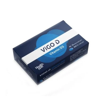 Health Hub Vigo D Витамин D3 х60 капсули