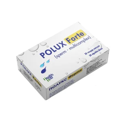 Health Hub Polux Forte за мъжки фертилитет х30 таблетки