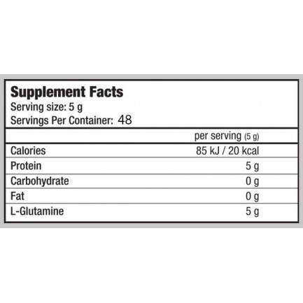 100% L-Glutamine