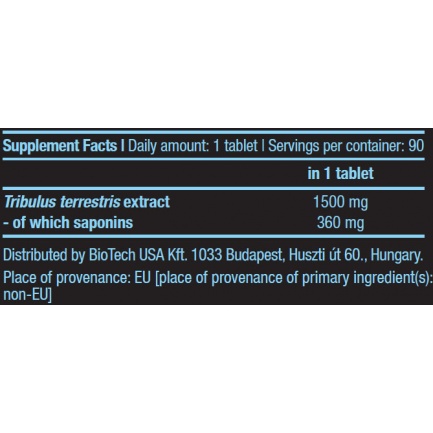 Tribulus Maximus 90 Tabs.