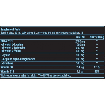 Liquid BCAA 1000 ml. Orange