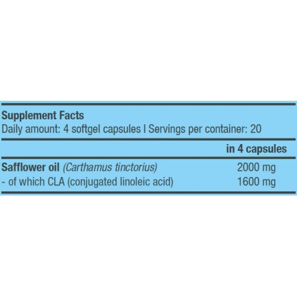 CLA 400 mg. / 80 Caps.