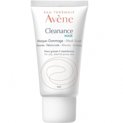 Avene Cleanance Маска-Ексфолиант за мазна кожа 50 ml