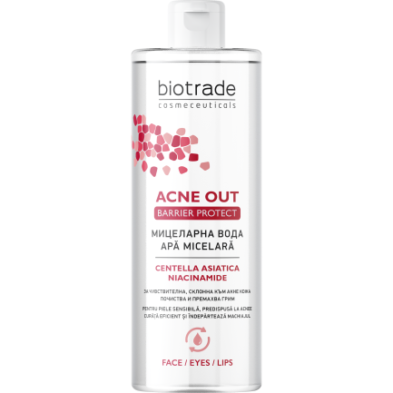 biotrade Acne Out Barrier Protect Мицеларна вода 400 ml