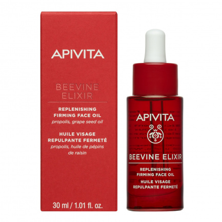 Apivita Beevine Elixir Уплътняващо и стягащо масло за лице против стареене 30 ml