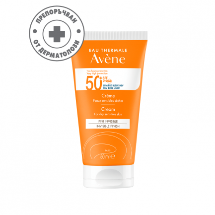 Avene SPF50+ Слънцезащитен крем с невидим завършек 50 ml